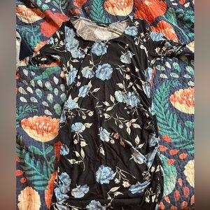 Fitted Floral Maternity Dress by Yumi Kim